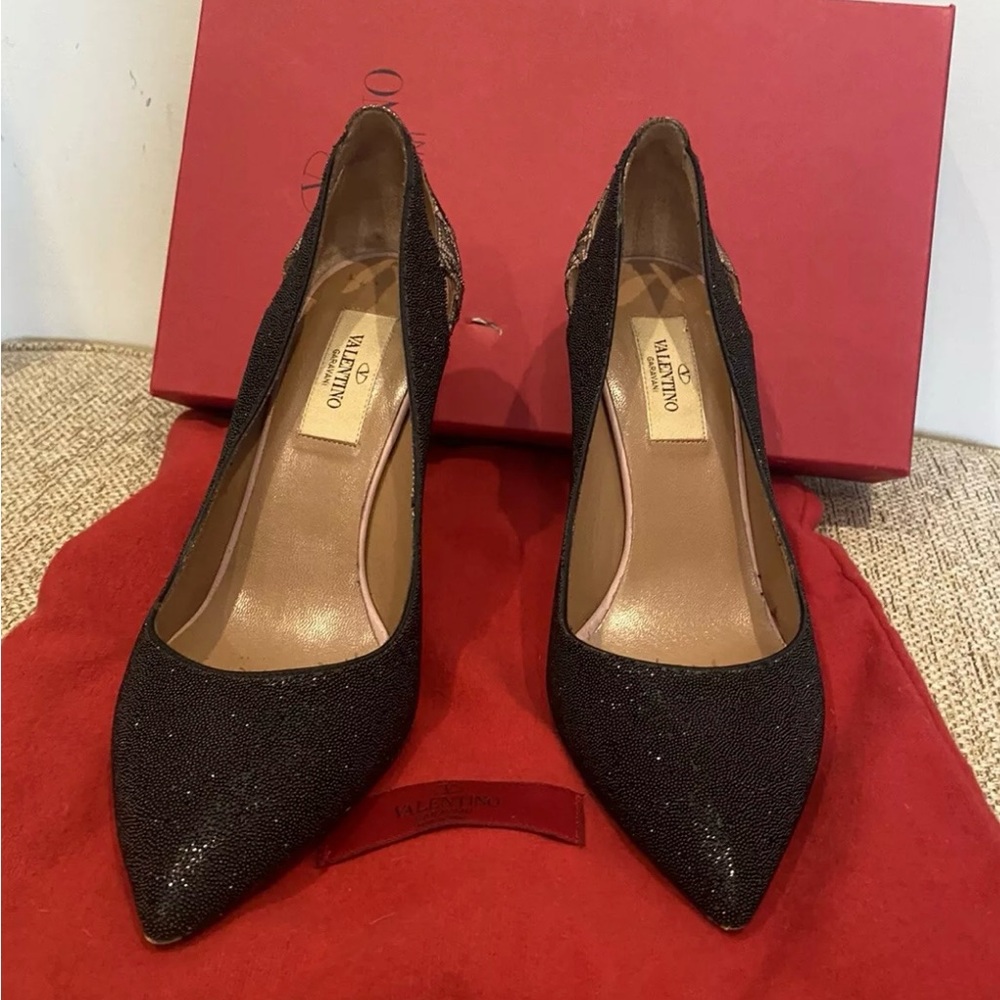 Valentino Black Women's Shoes